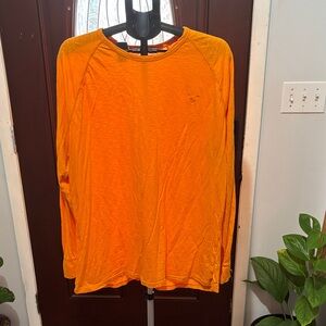 American Eagle Outfitters Bright Orange Long Sleeve Tee Size XXL